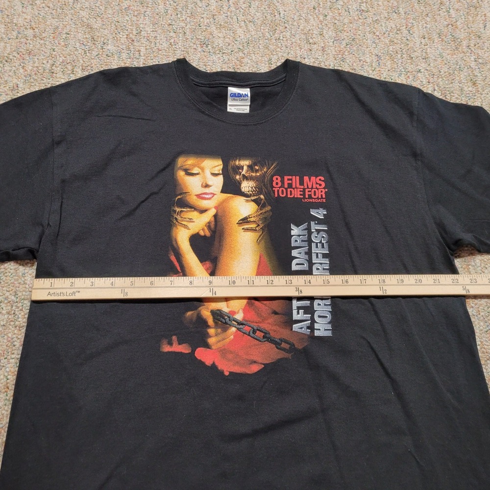 After Dark Horrorfest Shirt XL Lionsgate Horror Fest Shirt Movie Promo USA - Picture 10 of 13